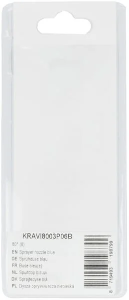 Kramp - KRAVI8003P06B - Spritzen-Düse Blau 80° (6)