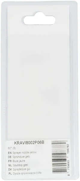 Kramp - KRAVIOC8002P02B - Spritzen-Düse Gelb 80° (2)