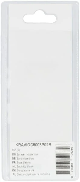 Kramp - KRAVIOC8003P02B - Spritzen-Düse Blau 80° (2)