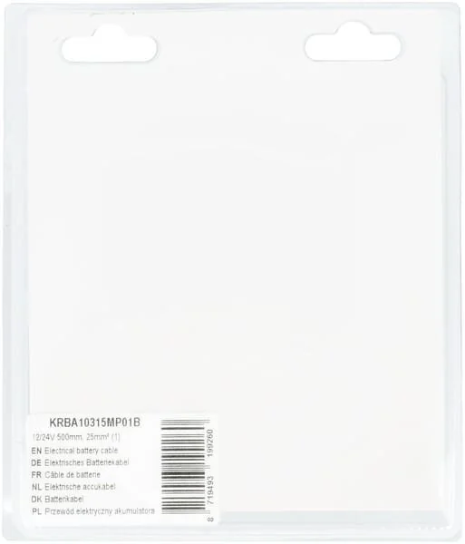 Kramp - KRBA10315MP01B - Elektrisches Batteriekabel 12/24V 500mm, 25mm² (1)
