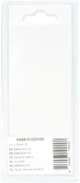 Kramp - KRBA70102P02B - Batterie Klemme (+ / -) 70mm² (2)