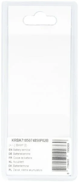 Kramp - KRBA7185074850P02B - Batterie Klemme (+ / -) 35mm² (2)