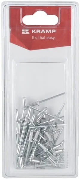 Kramp - KRBN328P50B - Niete 3.2x8mm (50)
