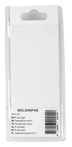 Kramp - KRCL2EKRP10B - R-Splint Einfach 2mm (10)