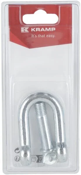 Kramp - KRDS11P01B - D-Schäkel Durchmesser 11mm x 44mm, (1)