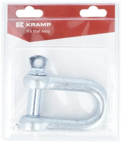 Kramp - KRDS16P01B - D-Schäkel Durchmesser 16mm x 64mm, (1)