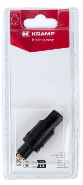 Kramp - KREL113010P01B - Netzstecker 2 Pin (1)