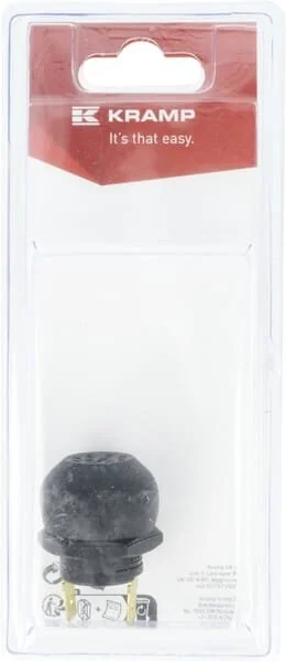 Kramp - KREL200220P01B - Druckschalter 12/24V 15A - Durchmesser 28x44mm (1)