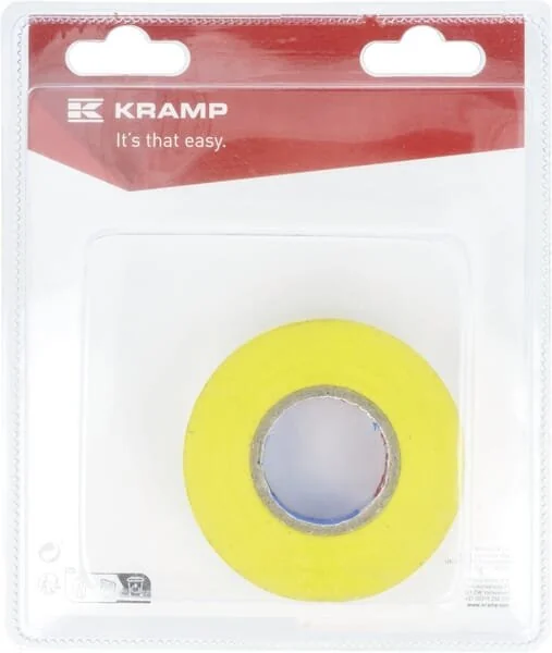 Kramp - KREM20401P01B - Isolierband Gelb 19mm x 20m (1)