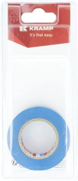 Kramp - KREM20402P01B - Isolierband Blau 15mm x 10m (1)