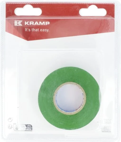 Kramp - KREM20403P01B - Isolierband Grün 19mm x 20m (1)