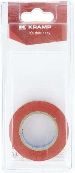 Kramp - KREM20404P01B - Isolierband Rot 15mm x 10m (1)