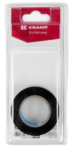 Kramp - KREM20405P01B - Isolierband Schwarz 15mm x 10m (1)