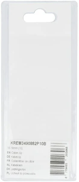 Kramp - KREM3490882P10B - Kabelclip 16-19mm (10)