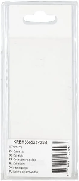 Kramp - KREM366523P25B - Kabelklemme 5-7mm (25)