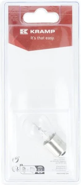 Kramp - KRGL1212P01B - Glühbirne 12V x 18W, BA15s (1)
