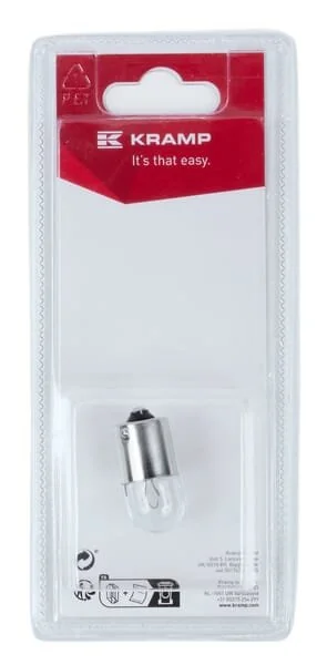 Kramp - KRGL1216P01B - Glühbirne 12V x 10W, BA15s (1)