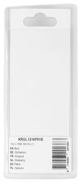 Kramp - KRGL1216P01B - Glühbirne 12V x 10W, BA15s (1)