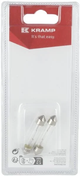 Kramp - KRGL122110P02B - Glühbirne 12V x 10W, SV8.5 (2)