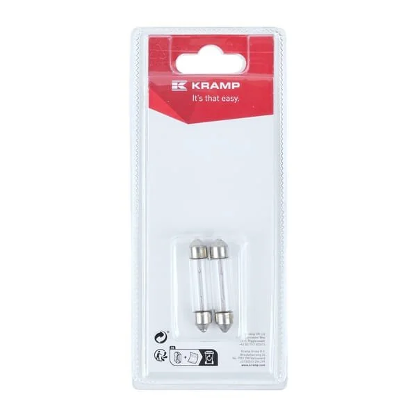 Kramp - KRGL12225P02B - Glühbirne 12V x 5W, SV8.5 (2)