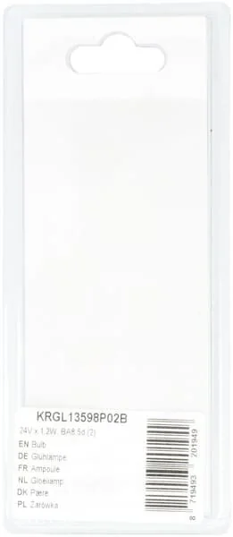 Kramp - KRGL13598P02B - Glühbirne 24V x 1.2W, BA8.5d (2)