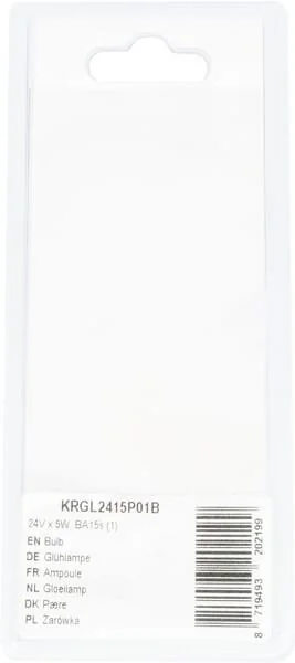 Kramp - KRGL2415P01B - Glühbirne 24V x 5W, BA15s (1)