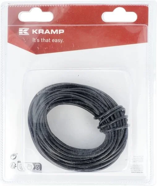 Kramp - KRKA1075P10B - Elektrisches Kabel Schwarz 1x0.75mm², 10m (1)