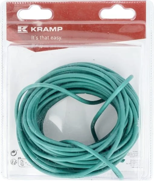 Kramp - KRKA1253P10B - Elektrisches Kabel Grün 1x2.5mm², 10m (1)