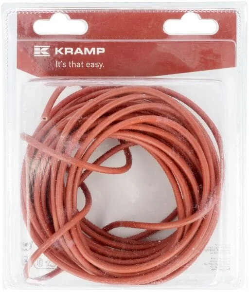 Kramp - KRKA1254P10B - Elektrisches Kabel Rot 1x2.5mm², 10m (1)