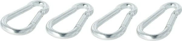 Kramp - KRKH10P04B - Karabinerhaken 10mm x 100mm (4)
