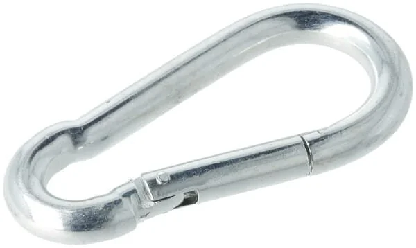Kramp - KRKH10P04B - Karabinerhaken 10mm x 100mm (4)