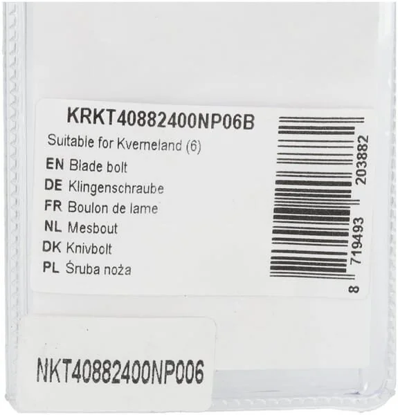 Kramp - KRKT40882400NP06B - Messerschraube 6