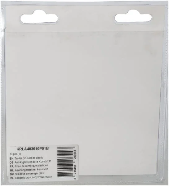 Kramp - KRLA403010P01B - Anhängerstiftbuchse Kunststoff 13 Pin (1)