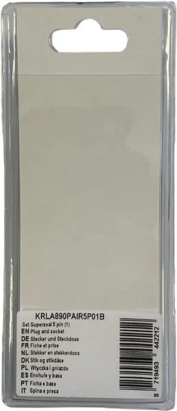 Kramp - KRLA890PAIR5P01B - Stecker und Buchsensatz Superseal 5 Pin (1)