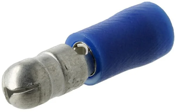 Kramp - KRLA9025P06B - Rundsteckverbinder Stecker, Blau - 1.5-2.5mm² (6)