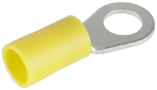 Kramp - KRLA9050P06B - Ringkabelschuh, Gelb - 4.0-6.0mm² (6)