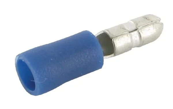 Kramp - KRLA9325P06B - Rundsteckverbinder Stecker, Blau - 1.5-2.5mm² (6)