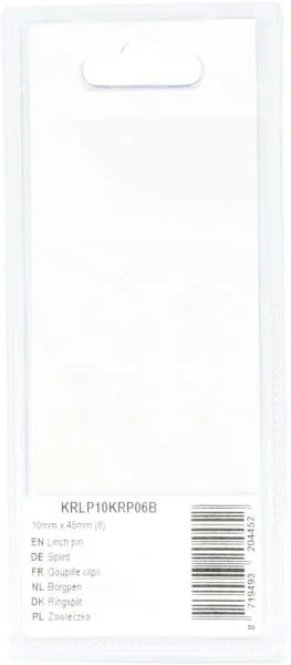 Kramp - KRLP10KRP06B - Klappstecker 10mm x 45mm (6)
