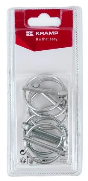 Kramp - KRLP4KRP06B - Klappstecker 4.5mm x 36mm (6)