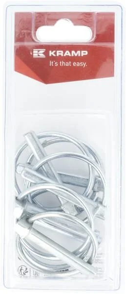 Kramp - KRLP7KRP06B - Steckbolzen 7mm x 43mm (6)