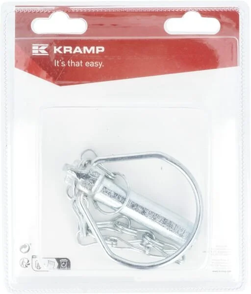 Kramp - KRLP916060KRP01B - Klappstecker 16mm x 58mm (1)
