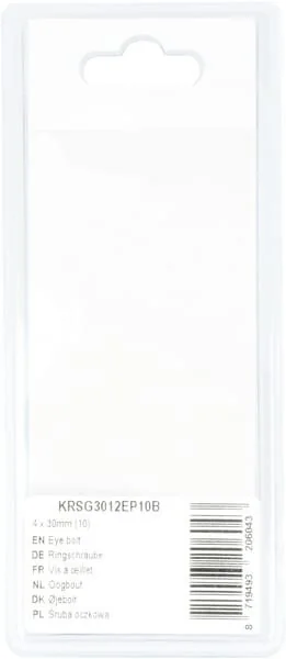 Kramp - KRSG3012EP10B - Augenschraube 4x30mm (10)