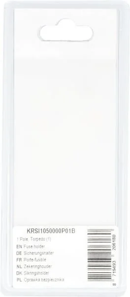 Kramp - KRSI1050000P01B - Sicherungshalter 1 Pol, Torpedo (1)