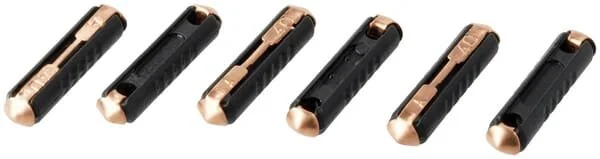 Kramp - KRSI12040P06B - Sicherung 40A x 25mm, Torpedo (6)