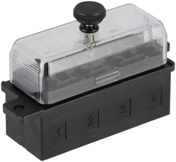 Kramp - KRSI150100P01B - Sicherungshalter 55x35mm - 4 Pol, Blade (1)