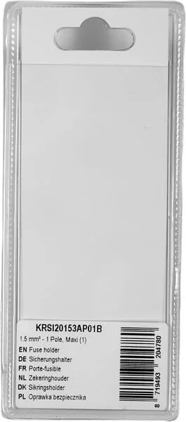 Kramp - KRSI20153AP01B - Sicherungshalter 2.5 mm² - 1 Pol, ATO (1)