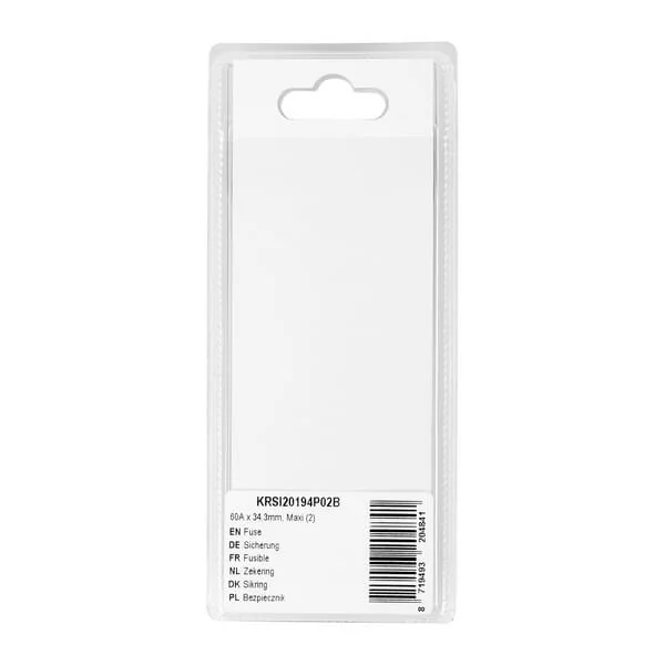 Kramp - KRSI20194P02B - Sicherung 60A x 34.3mm, Maxi (2)