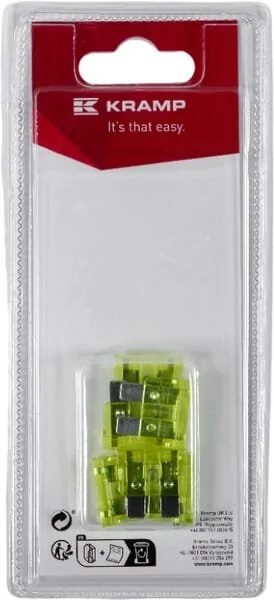 Kramp - KRSI22020P06B - Sicherung 20A x 20mm, Flachstecker (6)