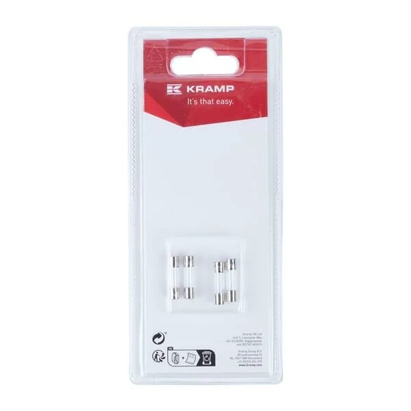 Kramp - KRSI23503P04B - Sicherung 1A x 20mm, Glas (4)