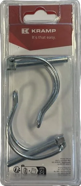Kramp - KRSLP645P02B - Rohrstecker 6mm x 45mm (2)